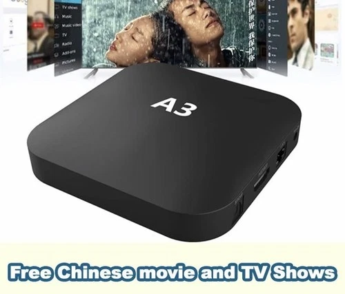 A3 Chinese Streaming TV Box- Live China HK Taiwan Vietnam TV & Movies