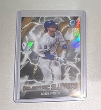 2026 Bowman Chrome Electric Sluggers #ES-19 Bobby Witt Jr. Royals Insert
