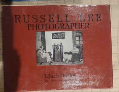 Russell Lee Photographer by Hurley SIGNED by Lee FSA B&W Depression Era Photos