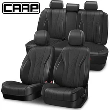 CAAP Driven Universal Touring Series Full Set Seat Covers for Car SUV Black