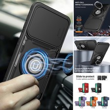 For Samsung Galaxy A57 A37 A17 A07-A56 Magnetic Rotatable Ring Stand Phone Case