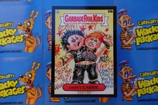 GARBAGE PAIL KIDS GPK x GREEN DAY BLACK CARD # 34b I DON'T CARRIE  090/199