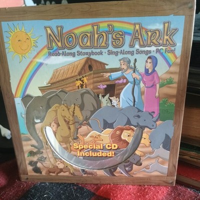 (2012) NOAH'S ARK.  Read Along Storybook - Sing Along Songs - PC Fun / CD Incl