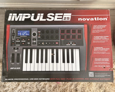 Novation Impulse 25 USB MIDI Keyboard Control...