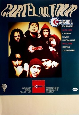 CARTEL - 1995 - Plakat - Live In Concert Tour - Poster