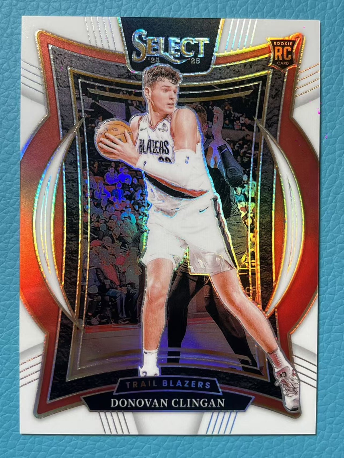 Donovan Clingan 2024-25 Panini Select 120/149 White Concourse RC #69