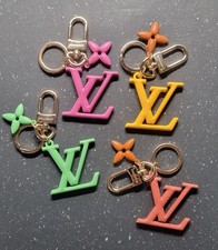 Louis Vuitton Charm Keychains, Multicolor Set of 4 Charms 