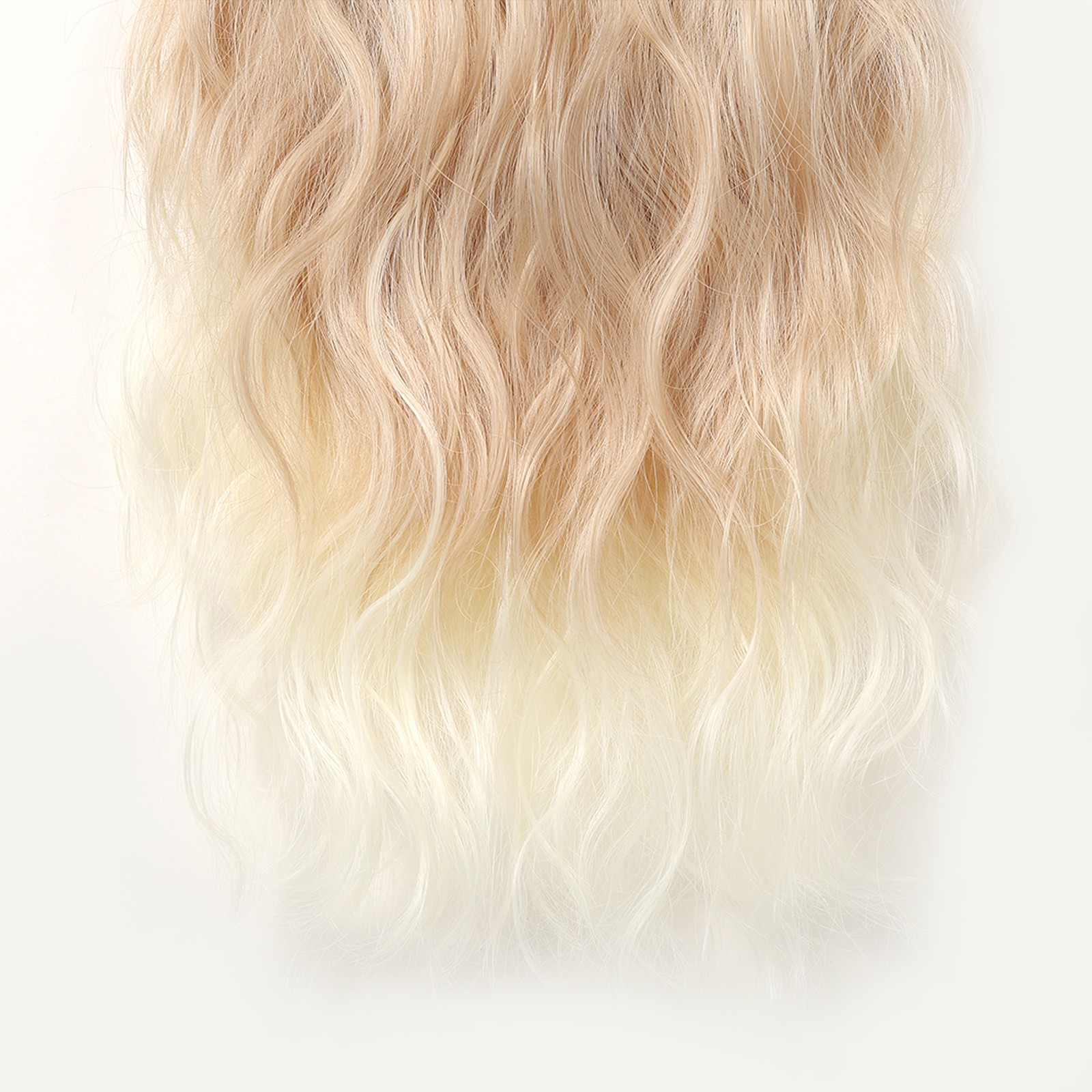 `4PCS Long Curly Hair Extension Clips Set For Women Clip In Natural Looking Wig
