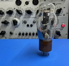 Sylvania VT-25 10Y Vacuum Tube 1942 Triode Audio Transmit -tested exc.