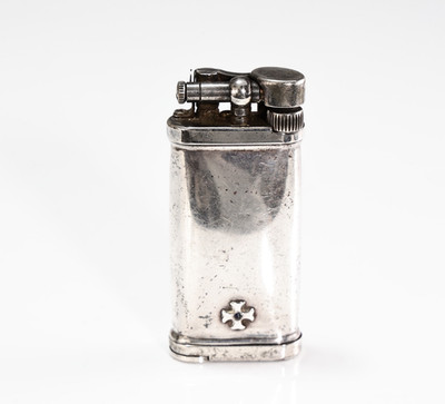 Vintage IM Corona Old Boy Sterling Silver 925 Lighter