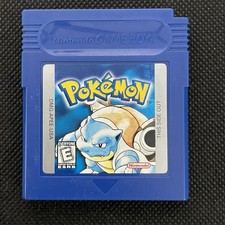 Pokemon Blue Version for Nintendo Gameboy - New battery - Authentic