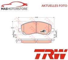 SATZ BREMSBELÄGE BREMSKLÖTZE VORNE TRW GDB3287 P FÜR CITROËN C4 AIRCROSS