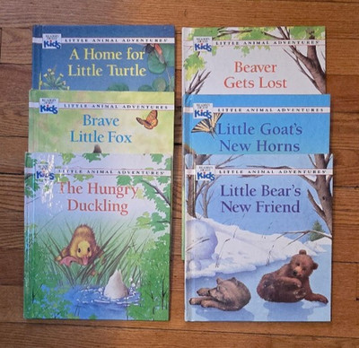 Lot Of : Reader s Digest Kids Little Animal Adventures Books Set; Early '90s