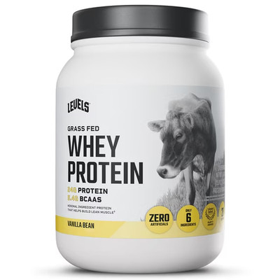 Levels Grass-Fed Whey | Vanilla Bean | 24g Protein