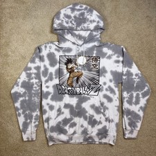 Dragon Ball Z Goku Crunchyroll Adulto Medio Nube Tie dye Sudadera con Capucha Sudadera DBZ