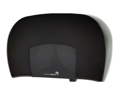 Jumbo Twin Toilet Tissue Dispenser,  Black, Sofidel Papernet
