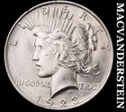 1923 Peace Dollar - Choice Gem Brilliant Uncirculated  Lustrous  #K2567