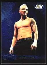 2022 SkyBox Metal Universe AEW #131 Darby Allin Blue Spectrum