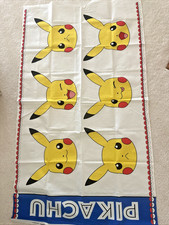 Robert Kaufman Pokemon Pikachu Pokeball Panel Cotton Fabric