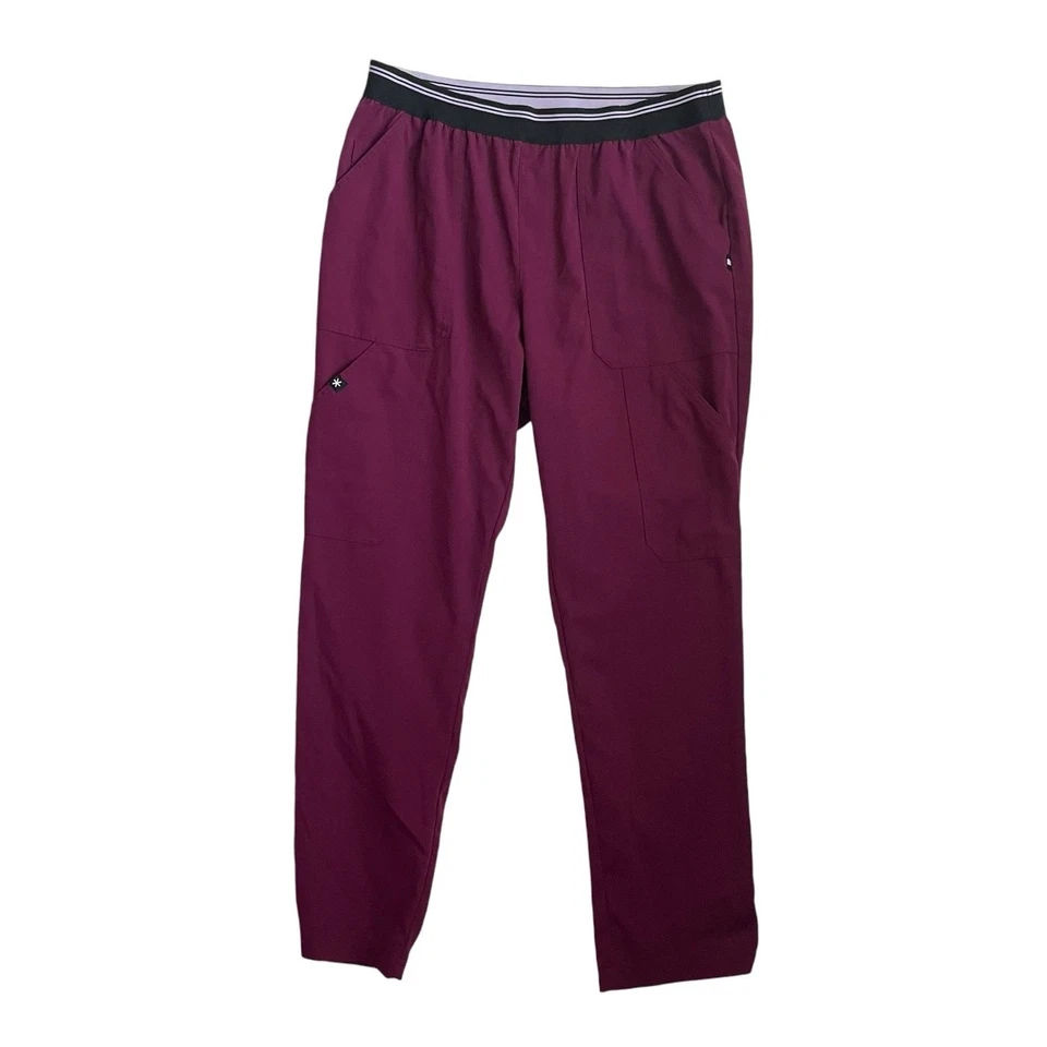 Pantalones Exfoliantes Beyond Mujer MP Granate Uniforme Médico Enfermera Ropa de Trabajo Dental Foto 3 de 4