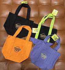 Trader Joe's Mini Halloween Canvas Tote Bag Set Of 4 - Limited Edition - NWT