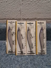 4 Luck E Strike RC STX Jerkbait Suspending OG Mold That Was Replaced OG Cat Eyes