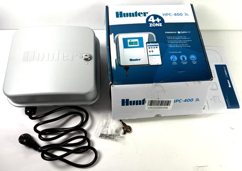 Hunter Hydrawise HPC400 Smart Wifi Irrigation Controller for Lawns and Gardens,