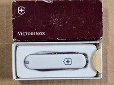 Victorinox Swiss 5 Function Mini Pocket Knife White - New In Box personalized 
