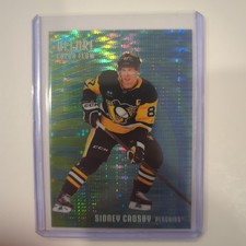 ​25-26 Upper Deck Allure Sidney Crosby COLOR FLOW GREEN-BLUE SPECTRUM /75 #CF-24