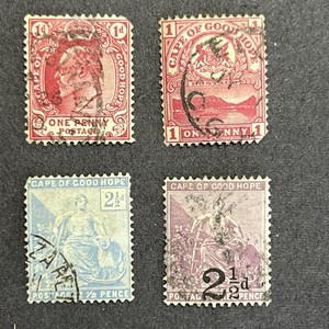 1891-1903 Vintage Stamps Cape of Good Hope
