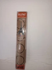 Silpat! AES420295 11.6 x 16.5 in Macaron Non-Stick Silicone Mat, half size