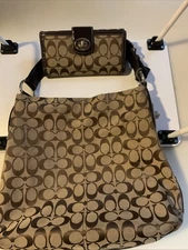 Coach Bag with Matching Wallet