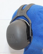 3M PELTOR X5A EARMUFF EAR PROTECTION Sound Guards BLACK / GRAY, GUC!