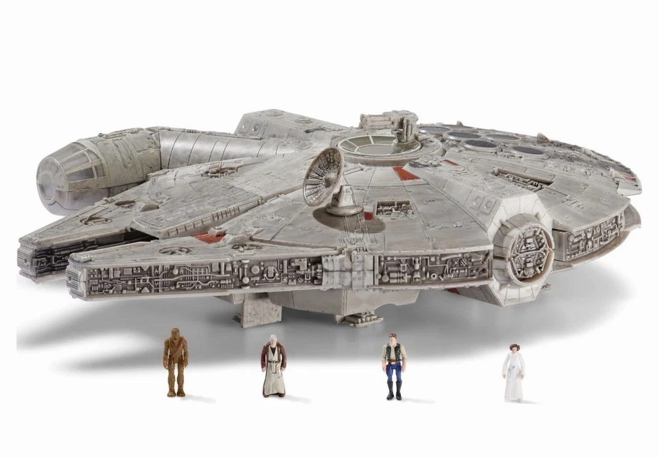 Star Wars Micro Galaxy Squadron Series 1 Millennium Falcon #0022 Disney  - Imagem 4 de 4