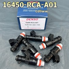 New 6pcs Denso 16450-rca-a01 New Fuel Injectors For Acura Mdx Tl Accord Pilot New 6pcs Denso 16450-rca-a01 New Fuel Injectors For Acura Mdx Tl Accord Pilot