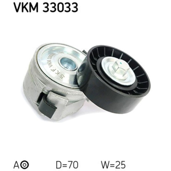Spannrolle Keilrippenriemen SKF VKM 33033 FüR CitroëN Peugeot Fiat Ford Lancia-image