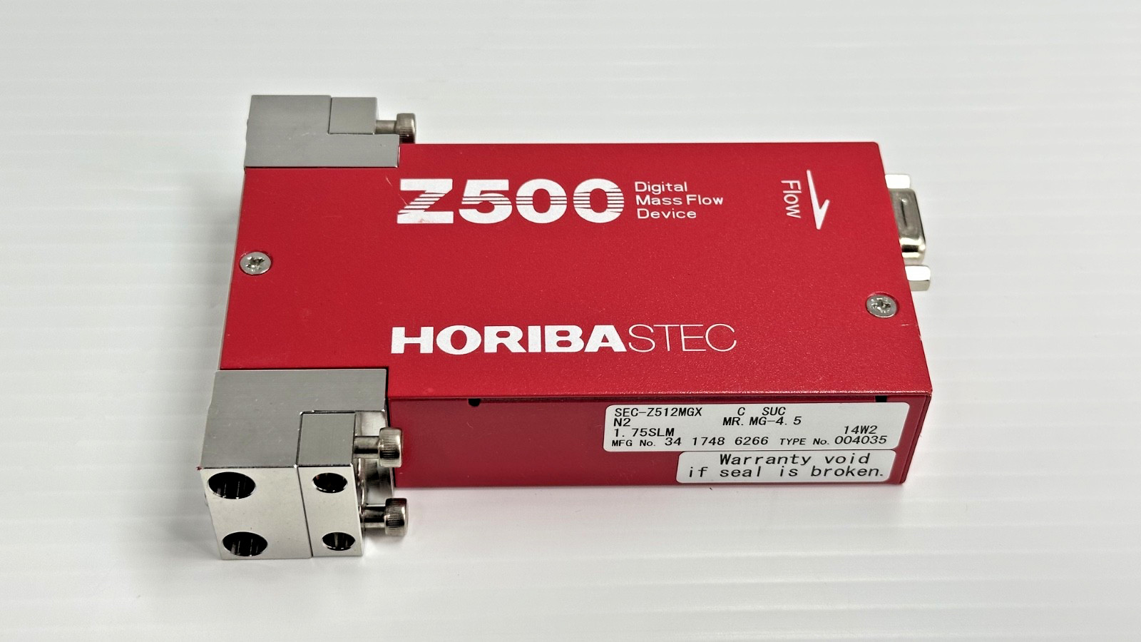 Horiba STEC SEC-Z512MGX Mass Flow Controller | Used Component