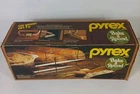 Vintage Pyrex Brand Bake a Round by Corning #990 Complete In Box & Manual - EUC
