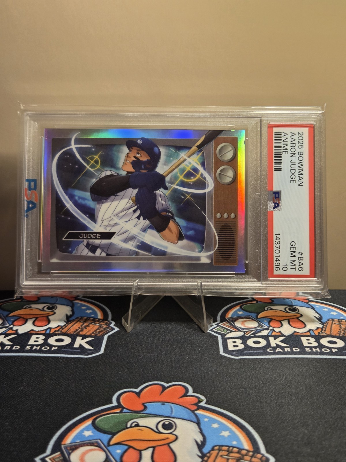 2025 Bowman Anime Aaron Judge #BA-6