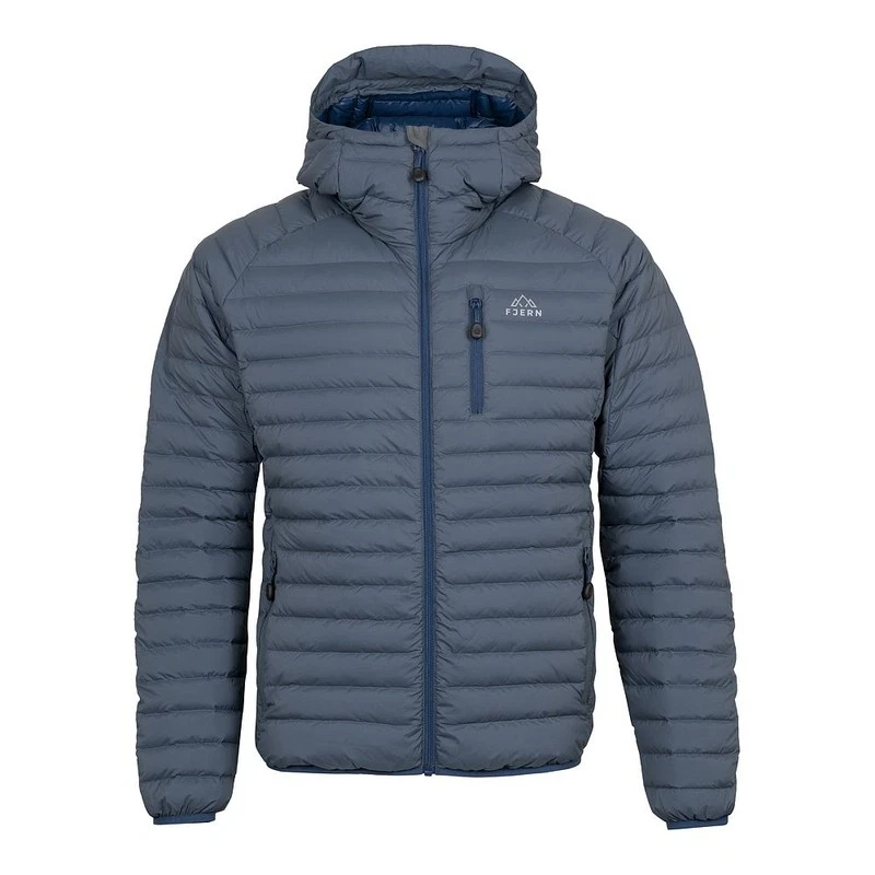 Fjern Mens Aktiv II Down Insulated Jacket Hiking Blue