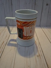 University Of Tennessee VOLS Large White Orange Mug Stein NEW