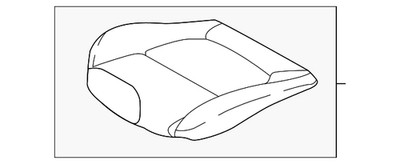 Genuine Mazda Seat Cushion Foam BAJP-88-160-02