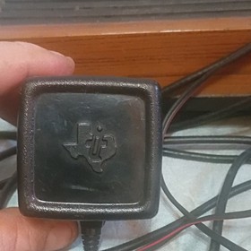 Atari Video Computer System Console Atari 2600 Black Brown RF Power Adapter