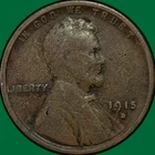 1915-D Lincoln Wheat Cent Very Good VG Coin #34884