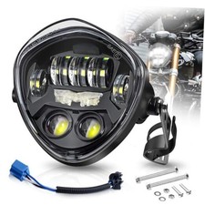 7 Inch LED Motorcycle Headlight 7in C3 Motorcycle Headlight with DRL Triangle