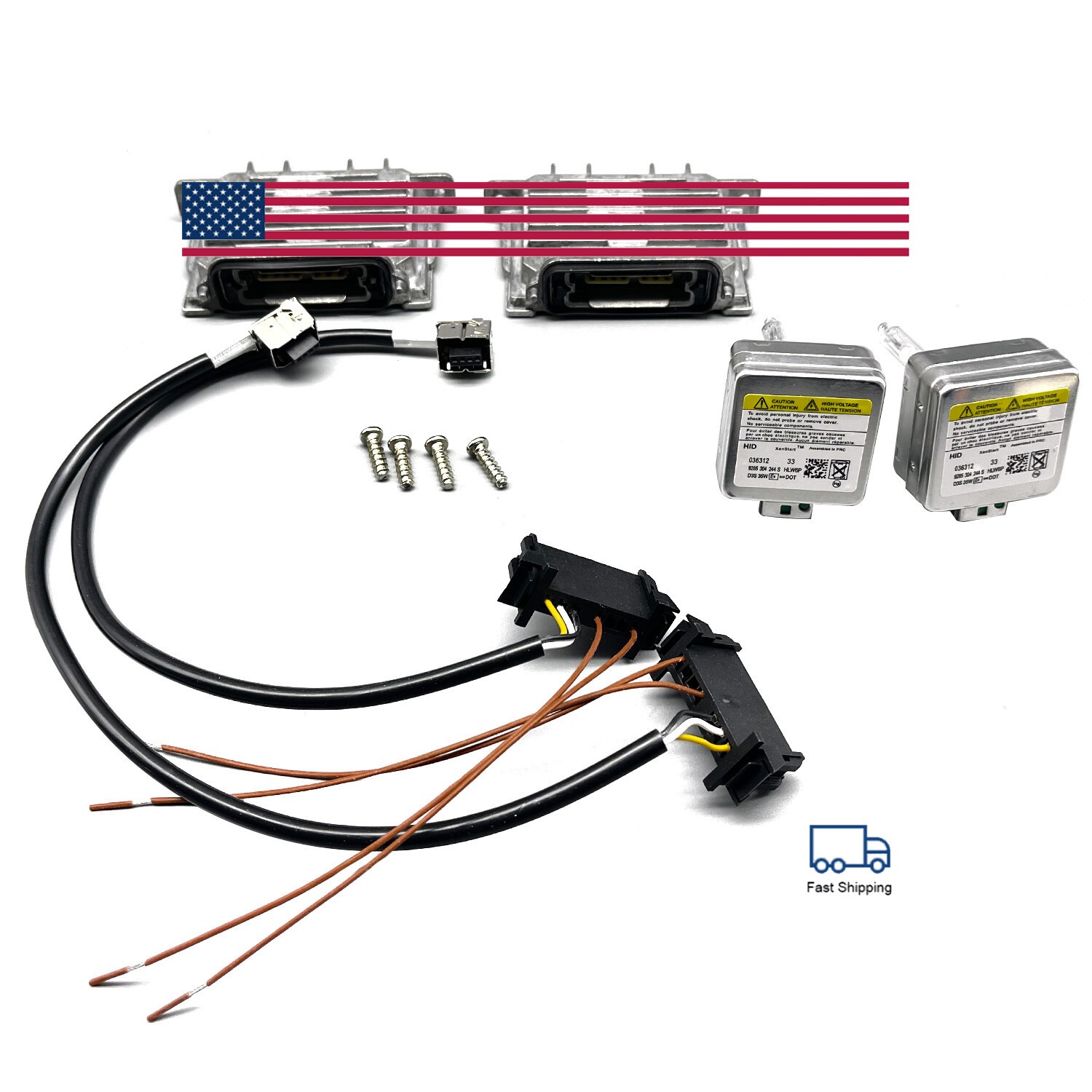 2x For 2016-2020 Maserati Levante Xenon Ballast & D3S HID Bulb Control Unit