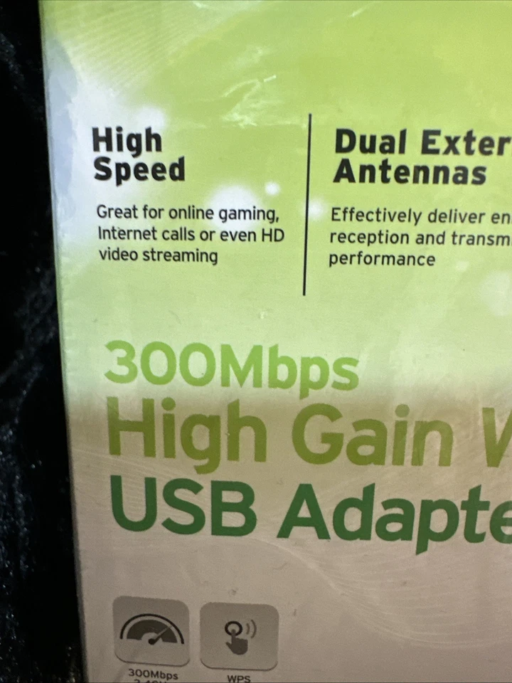 TP-LINK (TL-WN822N) 300 Mbps High Gain Wireless USB Adapter (NEW FACTORY SEALED) - Image 3 of 4