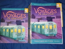 Voyages in English: Grammar and Writing Grade 7, Teacher's Edition Included.