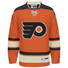 2012 Philadelphia Flyers Reebok NHL Men's Orange Winter Classic Premier Jersey