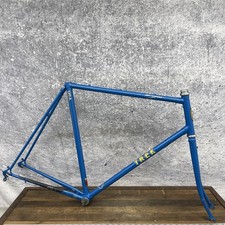 Cuadro de bicicleta de carretera Trek 400 Series de colección 61 cm acero azul EE. UU. 700c 126 mm